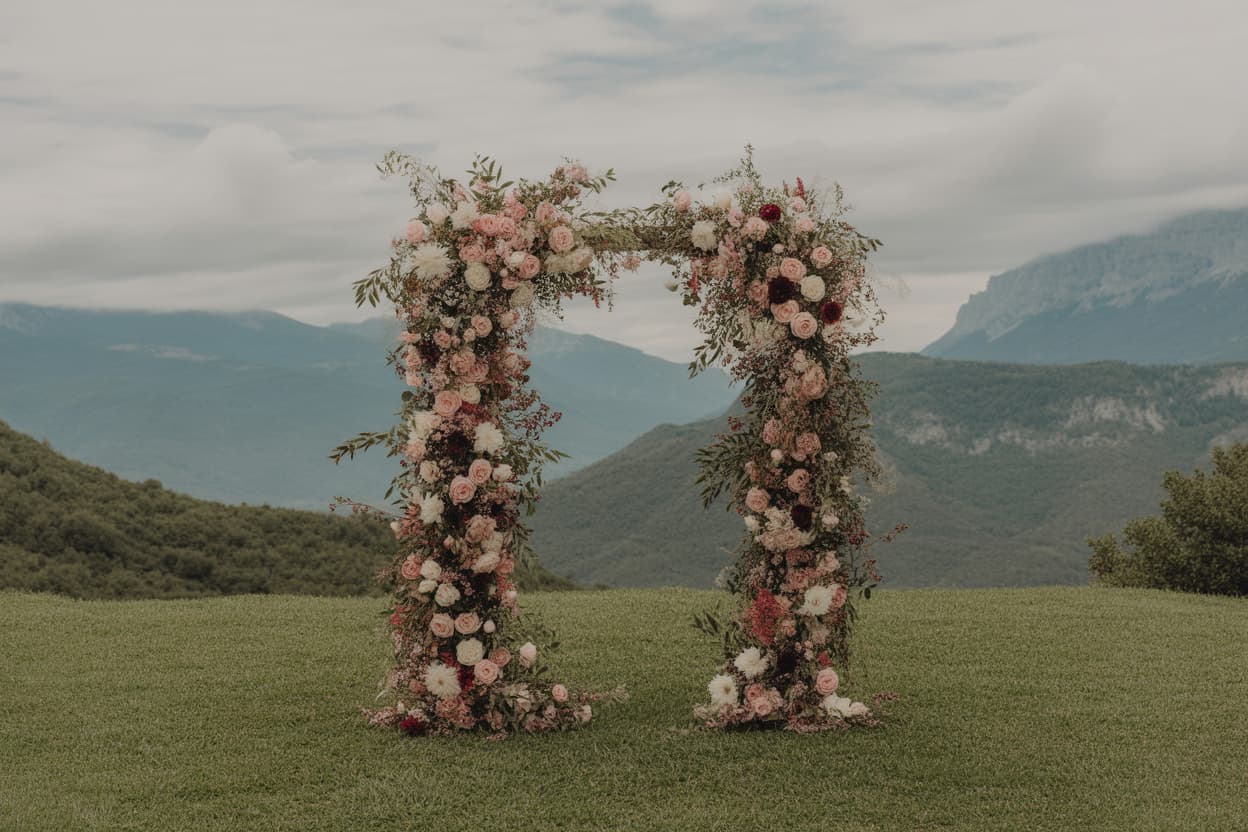 In Air wedding