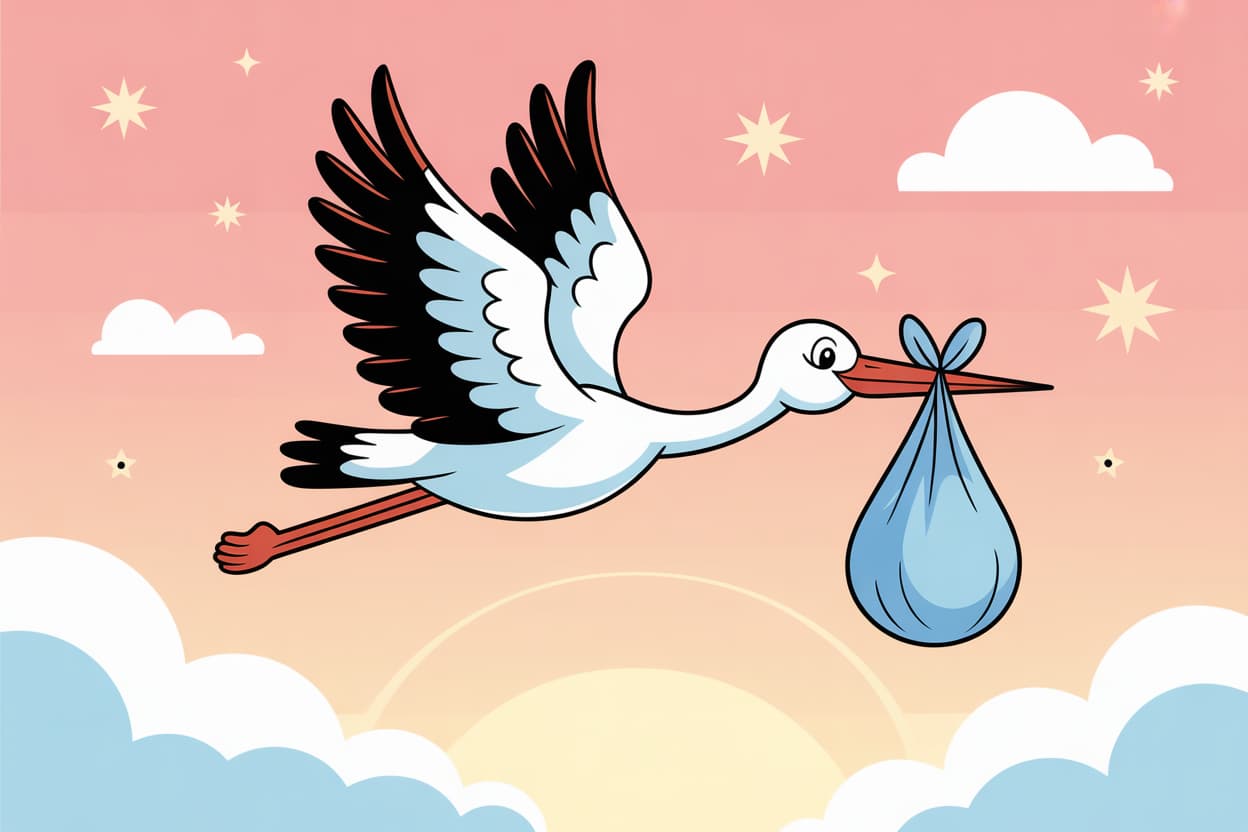 Sweet Stork Delivery
