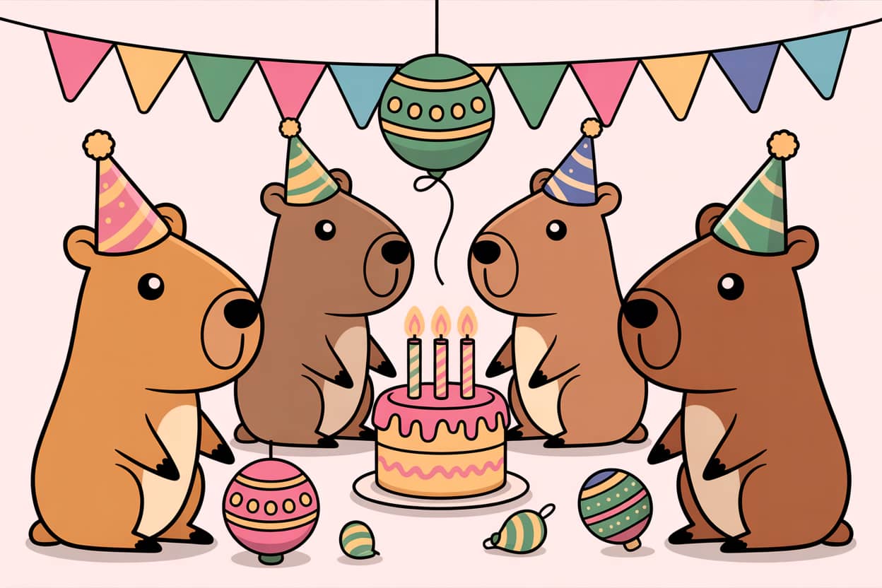 Capibara Party