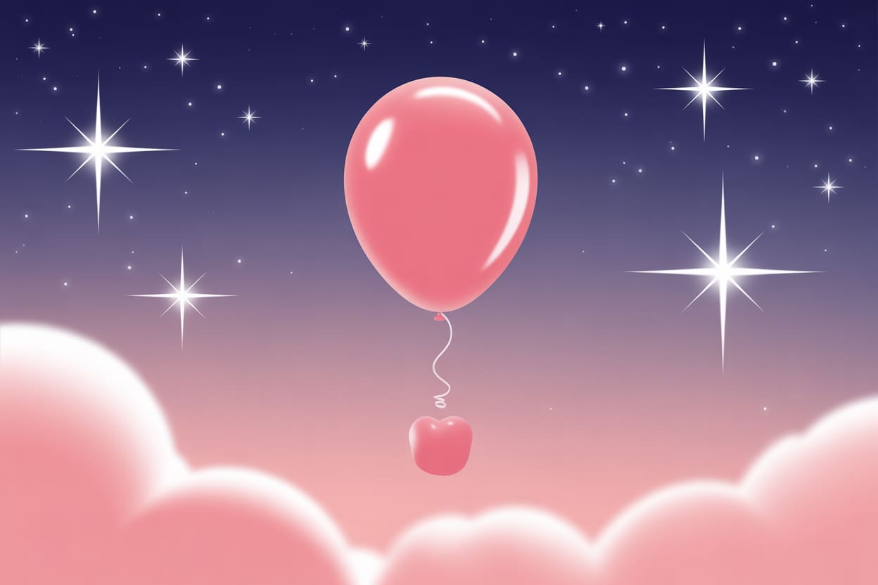 Balloons Over the Moon
