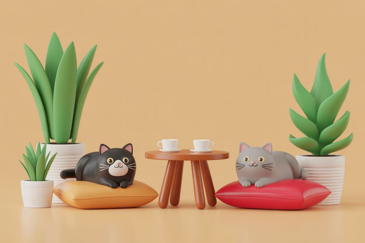 Cat Café Vibes